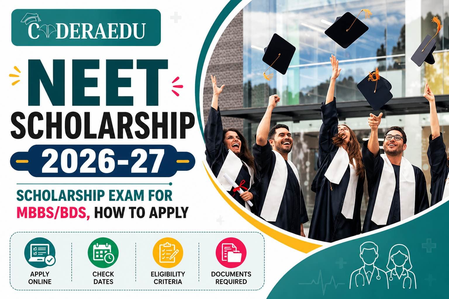 NEET Scholarship 2026-27 - Scholarship Exam For MBBS/BDS, How to Apply