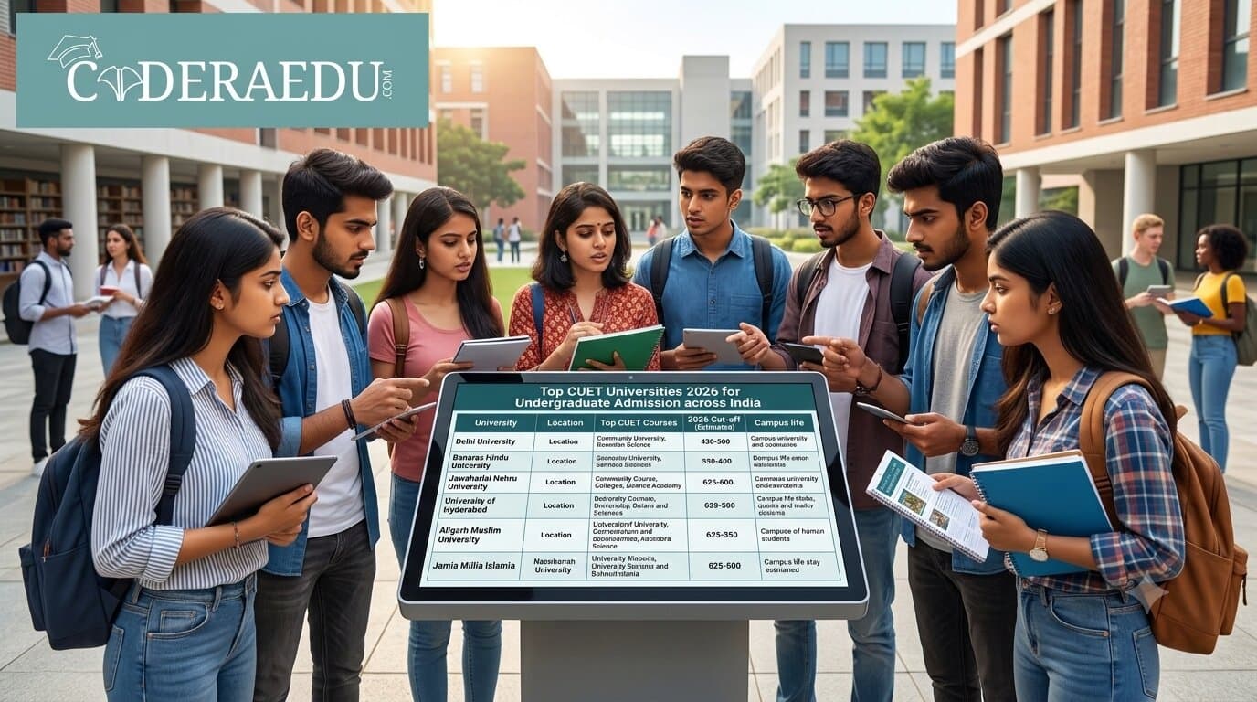 Top CUET Universities 2026 — Where Your CUET Score Can Take You