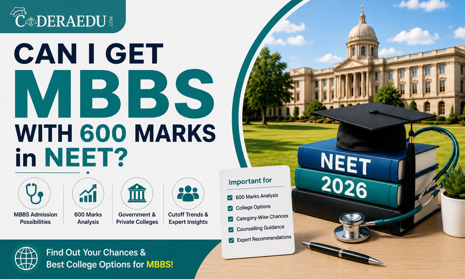 Can I Get MBBS With 600 Marks in NEET?