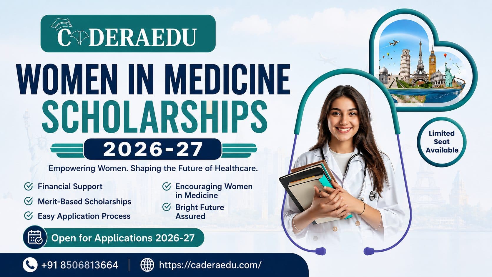 Women in Medicine Scholarships 2026-27 for female MBBS BDS BAMS BHMS students