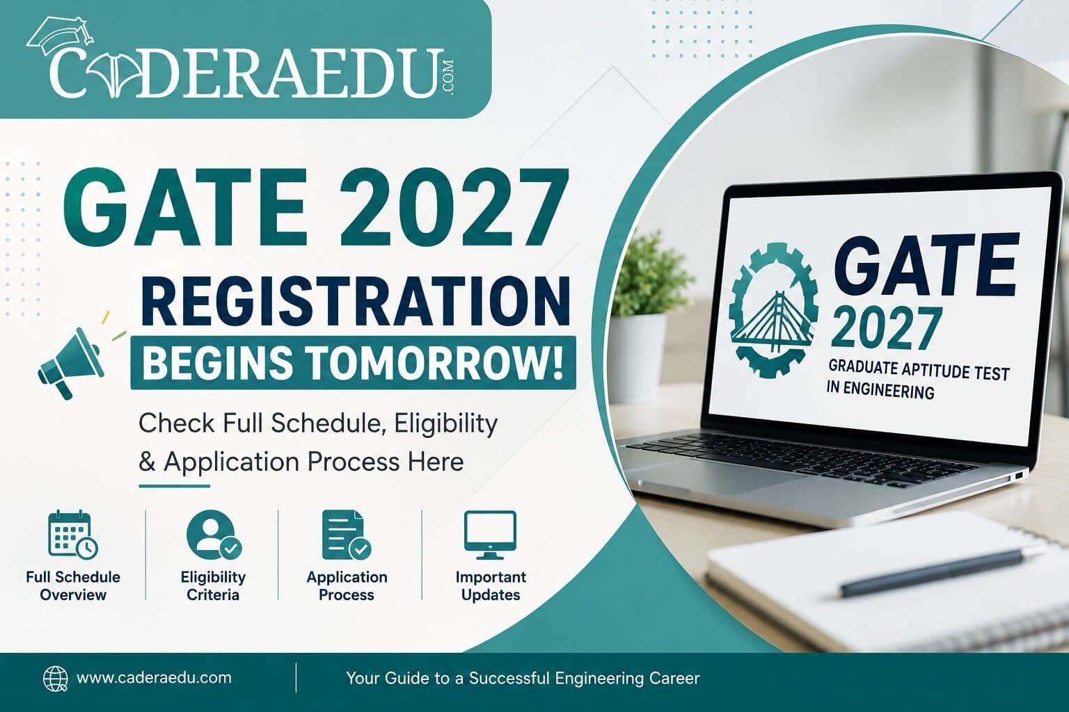 GATE 2027 Registration Begins Tomorrow: Check Full Schedule, Eligibility & Application Process