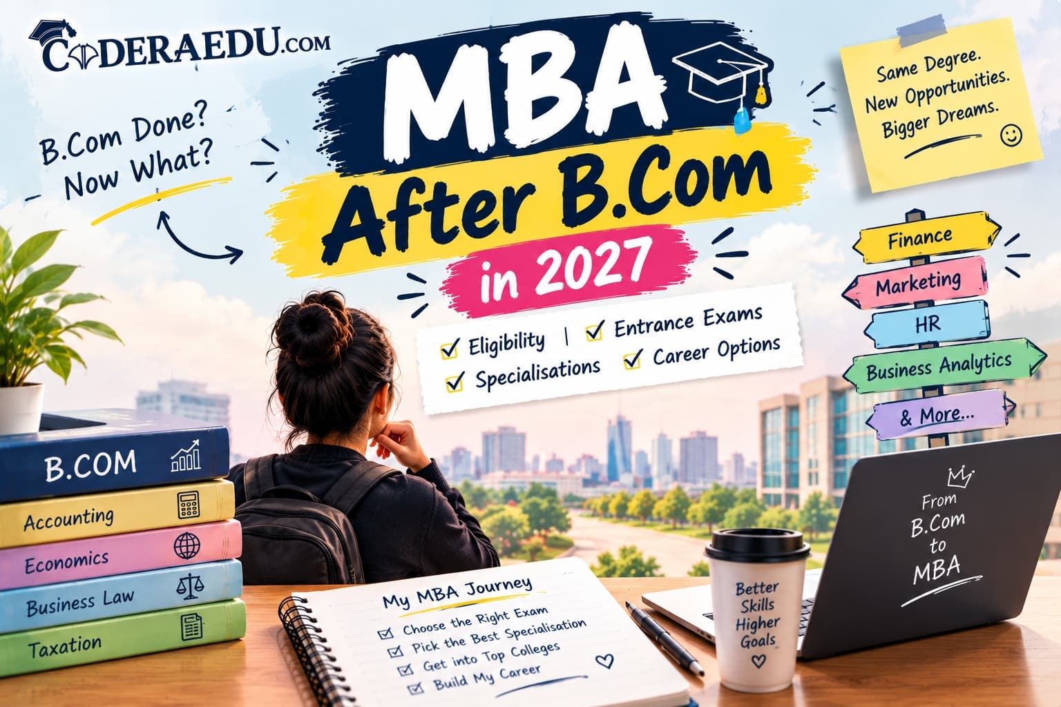 MBA After B.Com in 2027: Eligibility, Entrance Exams, Specialisations & Career Options