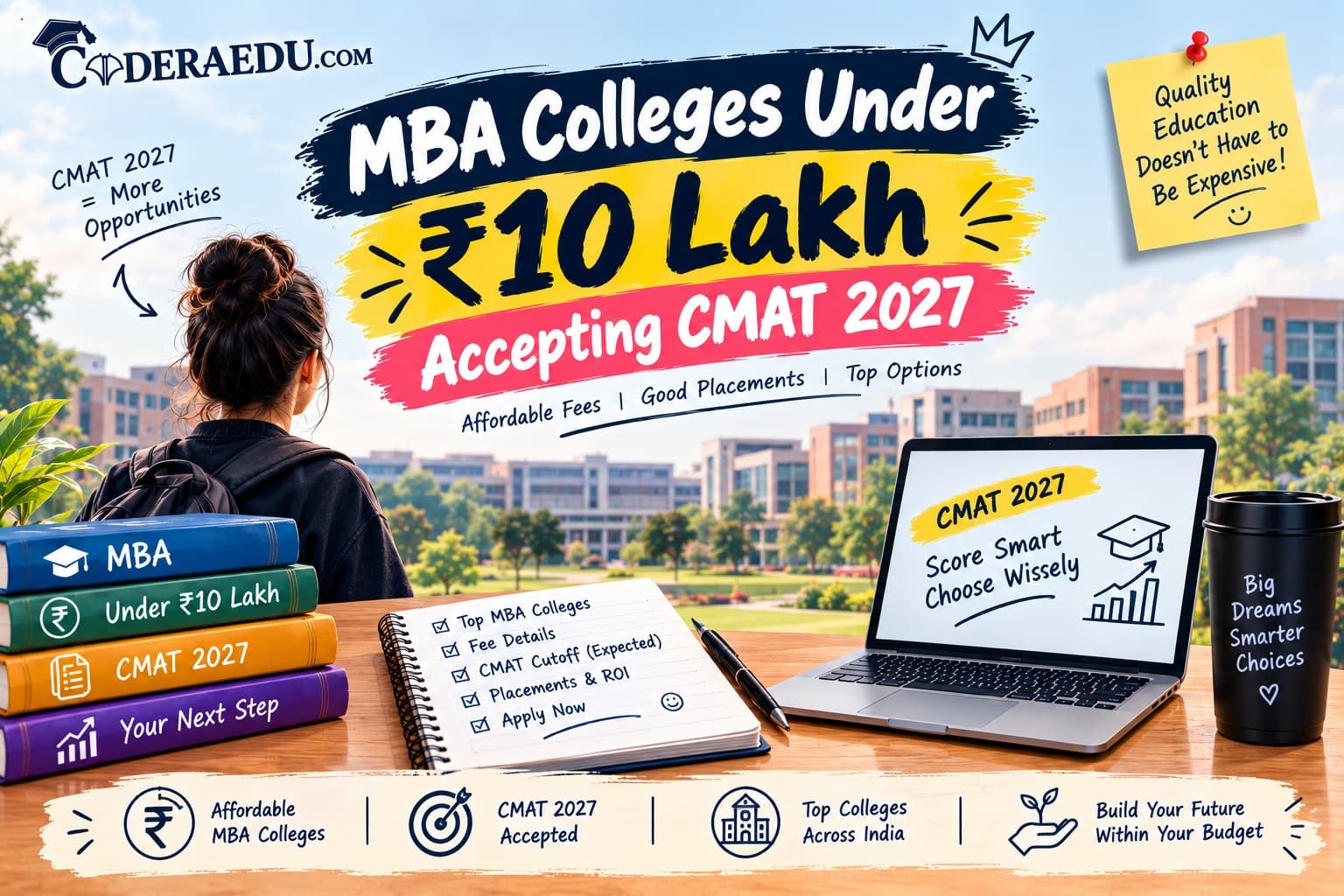 MBA Colleges Under ₹10 Lakh Accepting CMAT 2027