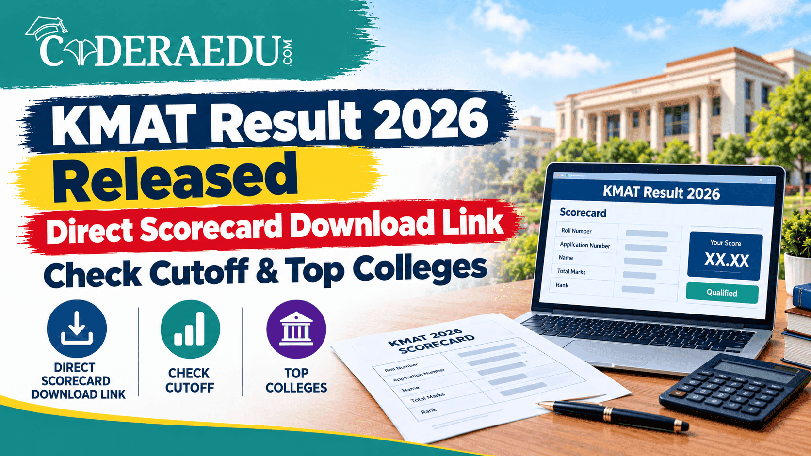 KMAT Result 2026 Declared: Check Scorecard Download Link, Cutoff Marks & Top Colleges