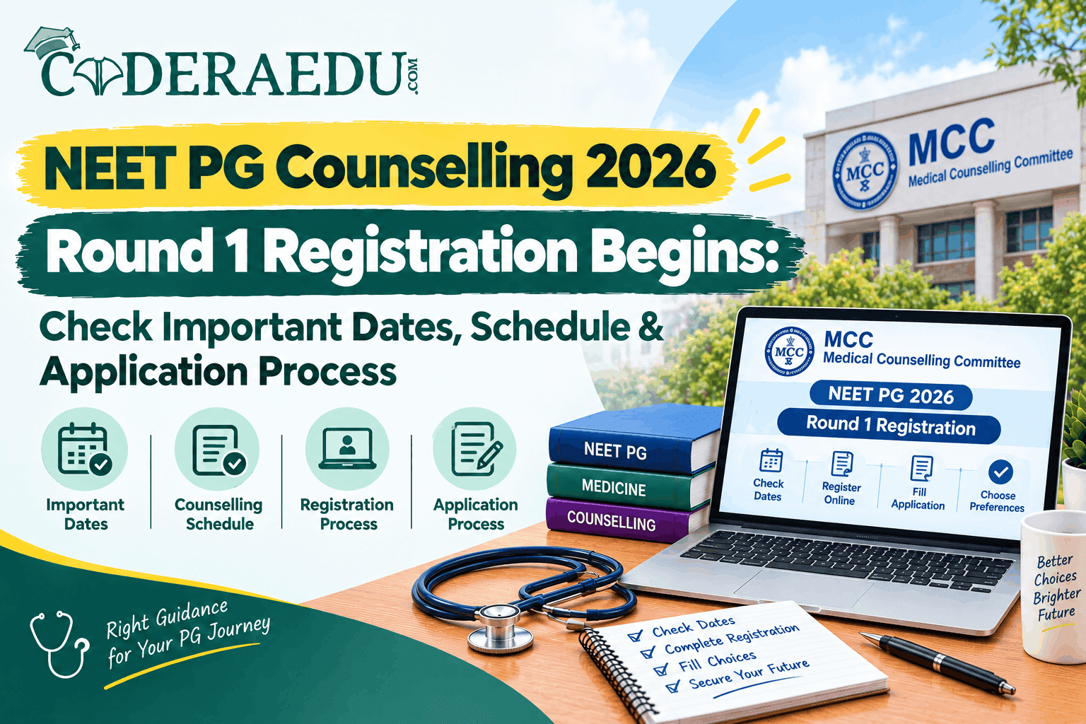 NEET PG Counselling 2026 Round 1 Registration Begins: Check Important Dates, Schedule & Application Process
