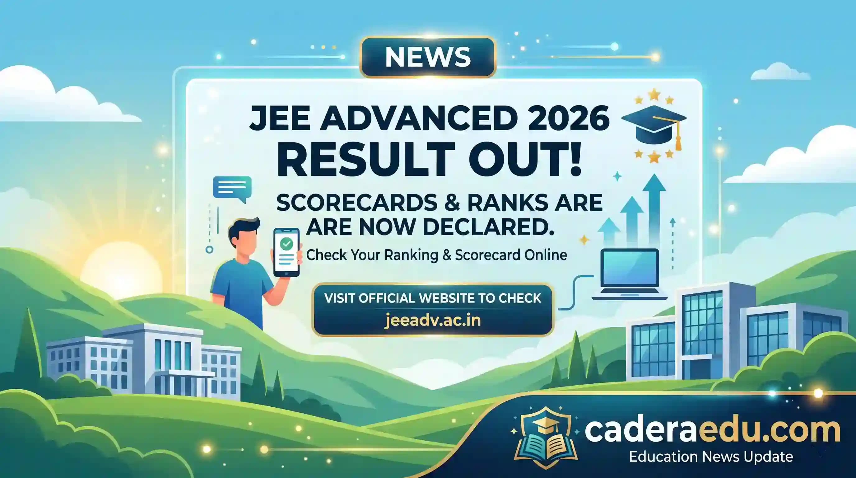 JEE Advanced 2026 Result Out: Download Scorecard, Check Rank & What to Do Next