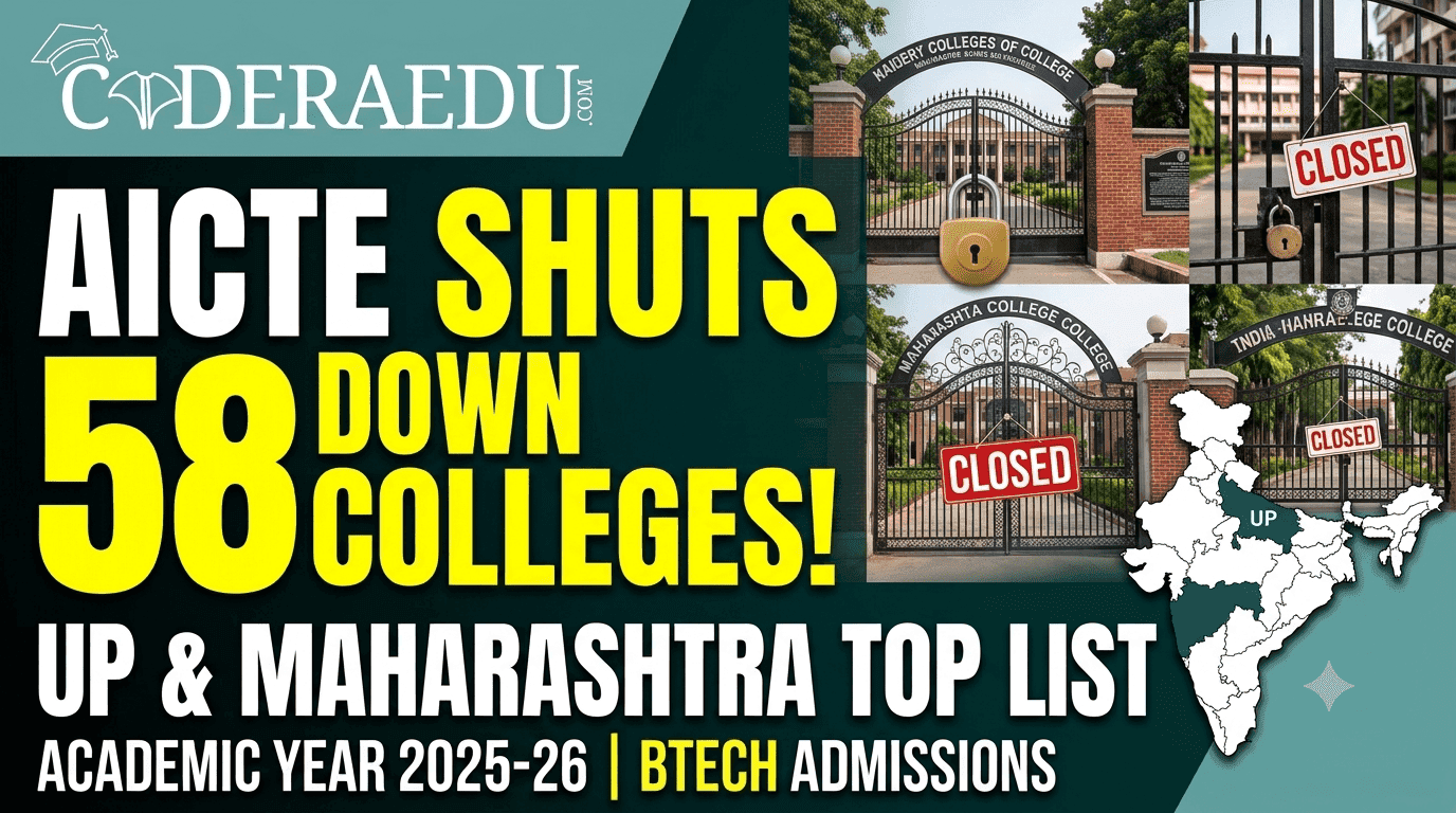 AICTE Closes 58 Engineering and Technical Colleges in Academic Year 2025-26; UP and Maharashtra Top the List
